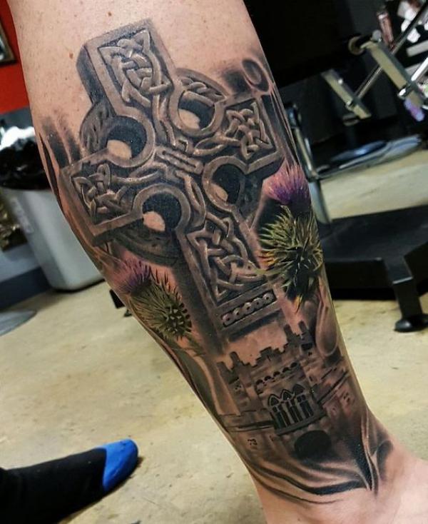 100 Celtic Cross Tattoo Designs with Meaning