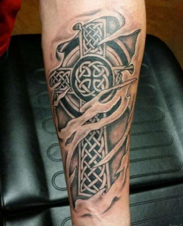 100 Celtic Cross Tattoo Designs with Meaning