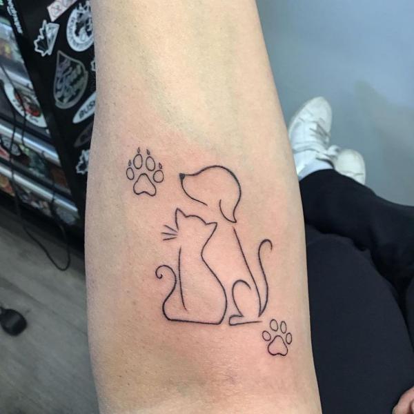 140 Outline Tattoo Ideas to Inspire Your Next Ink