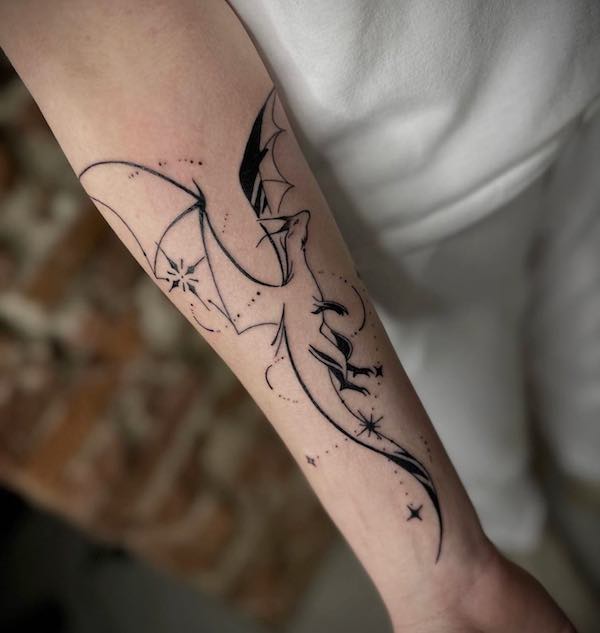 140 Outline Tattoo Ideas to Inspire Your Next Ink