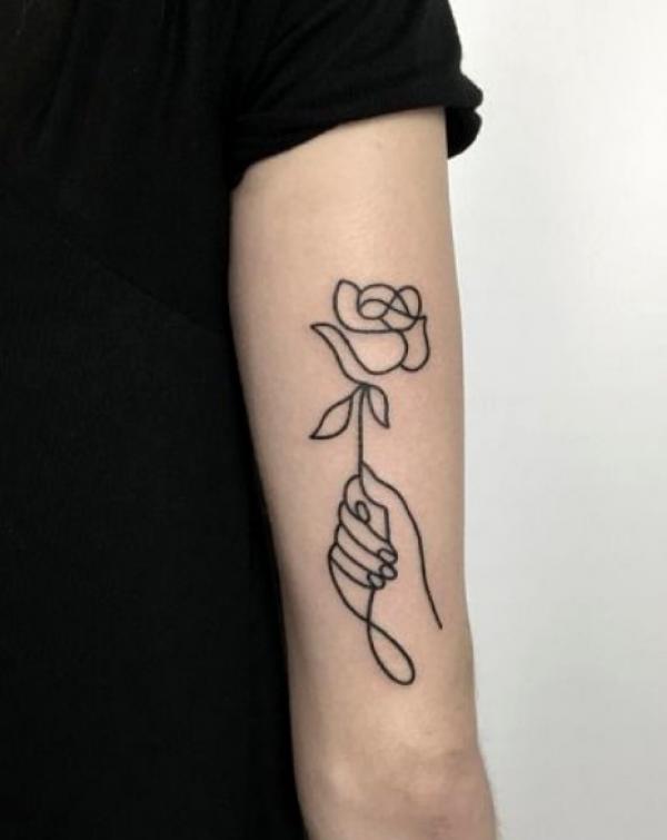 140 Outline Tattoo Ideas to Inspire Your Next Ink