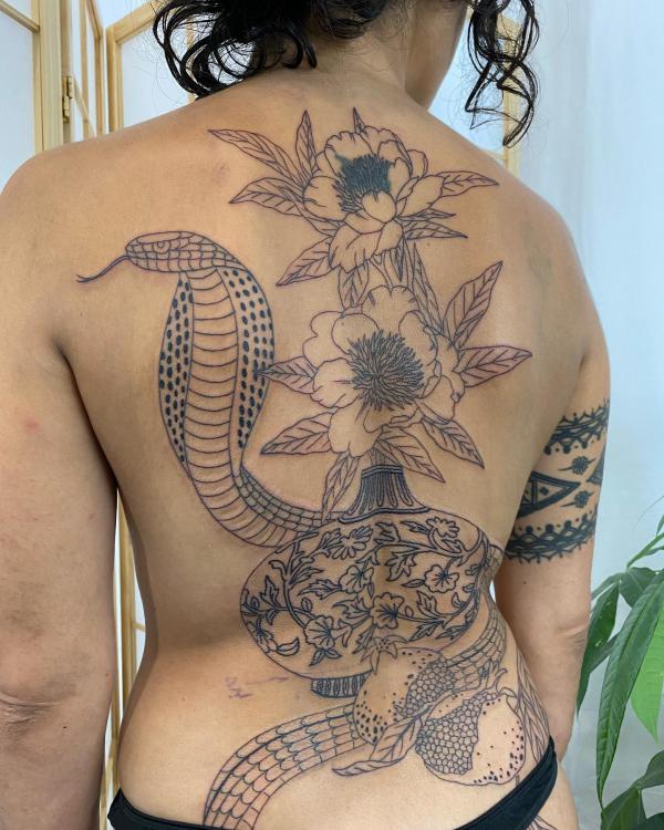 140 Outline Tattoo Ideas to Inspire Your Next Ink
