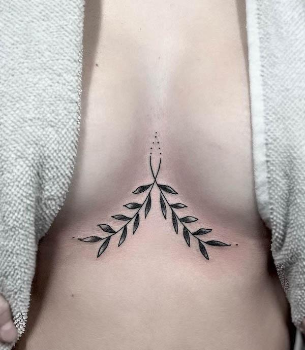 165 Unique Sternum Tattoo Designs for Women