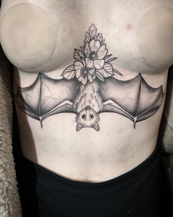 165 Unique Sternum Tattoo Designs for Women