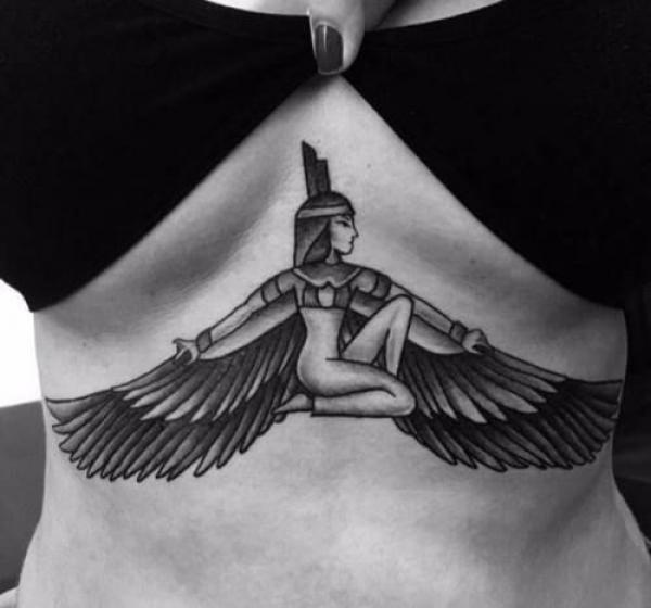 165 Unique Sternum Tattoo Designs for Women