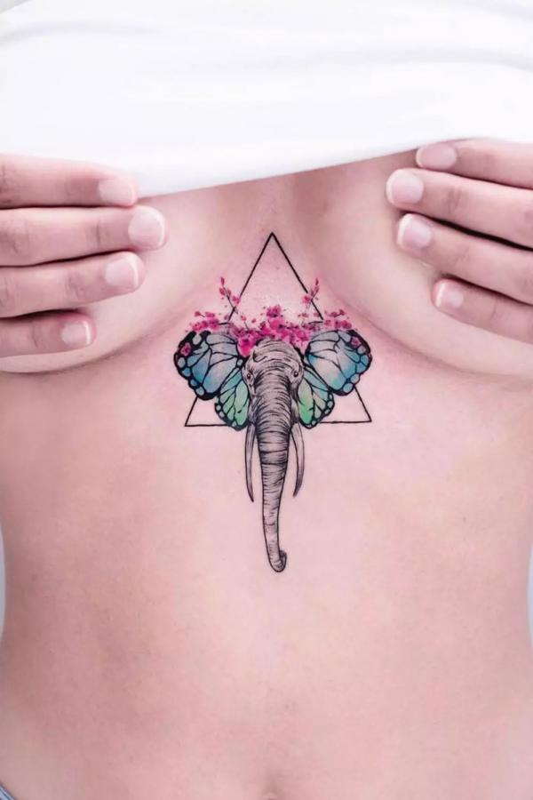 165 Unique Sternum Tattoo Designs for Women
