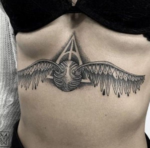 165 Unique Sternum Tattoo Designs for Women