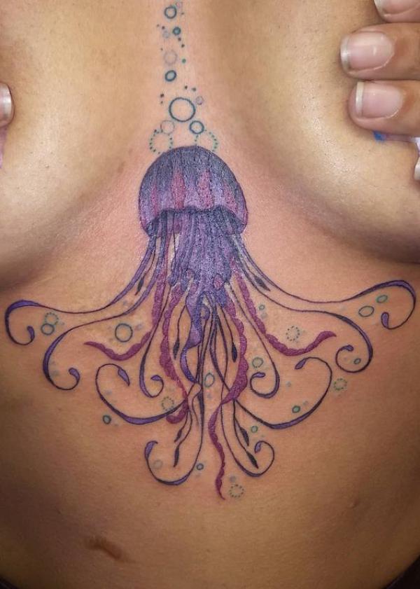 165 Unique Sternum Tattoo Designs for Women