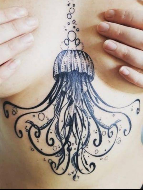 165 Unique Sternum Tattoo Designs for Women