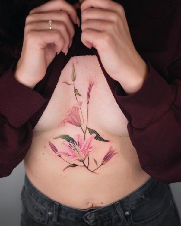 165 Unique Sternum Tattoo Designs for Women