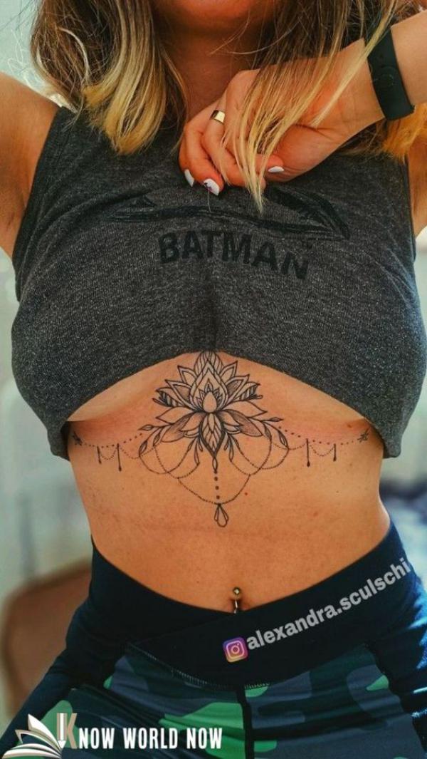 165 Unique Sternum Tattoo Designs for Women
