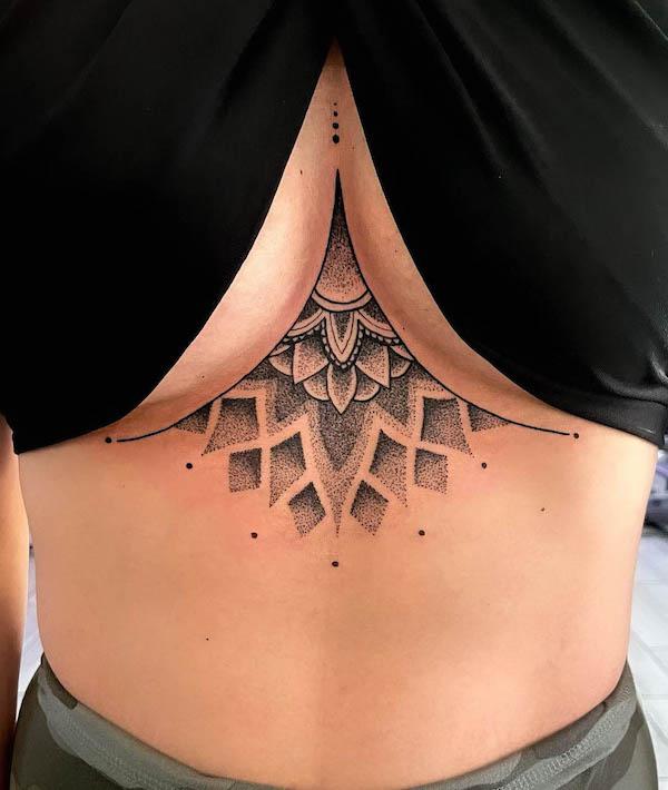 165 Unique Sternum Tattoo Designs for Women