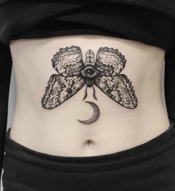 165 Unique Sternum Tattoo Designs for Women
