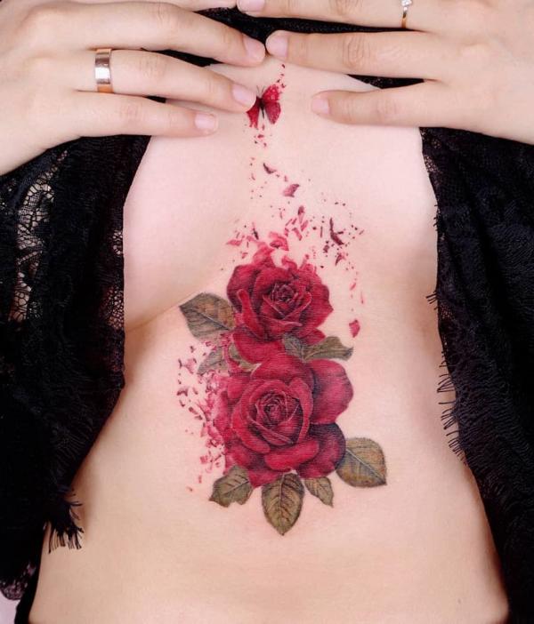 165 Unique Sternum Tattoo Designs for Women