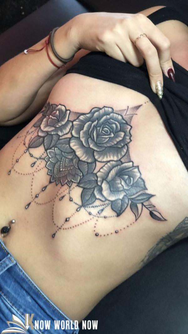 165 Unique Sternum Tattoo Designs for Women