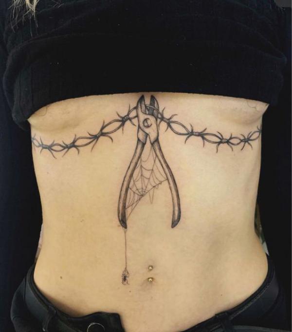 165 Unique Sternum Tattoo Designs for Women