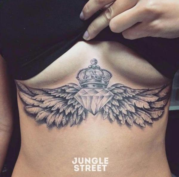 165 Unique Sternum Tattoo Designs for Women