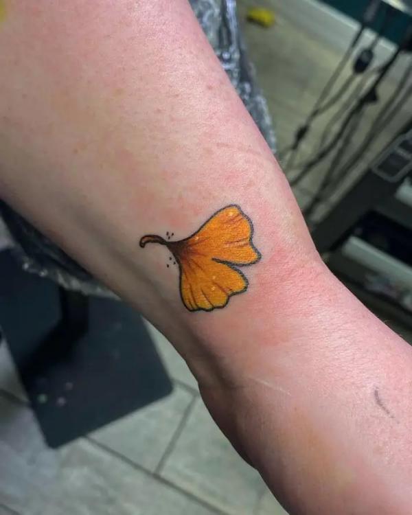 Ginkgo Leaf Tattoo: A Symbol of Resilience and Beauty