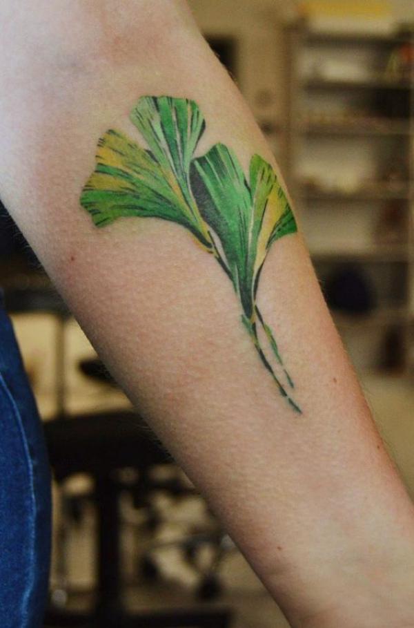 Ginkgo Leaf Tattoo: A Symbol of Resilience and Beauty