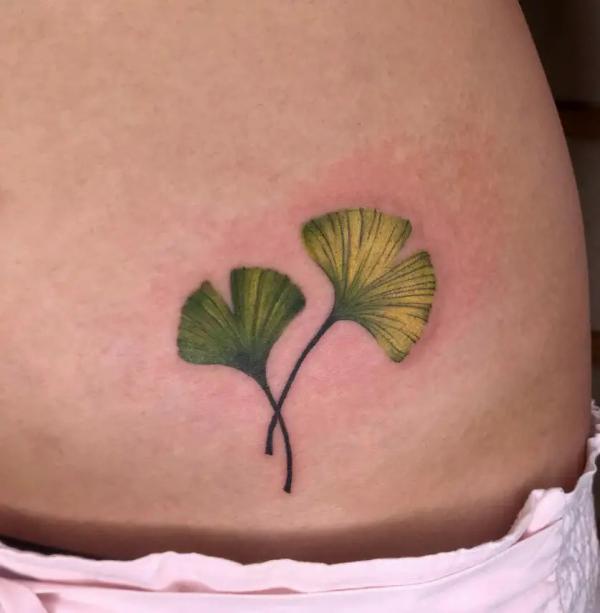 Ginkgo Leaf Tattoo: A Symbol of Resilience and Beauty