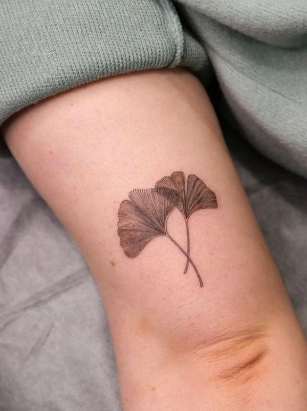 Ginkgo Leaf Tattoo: A Symbol of Resilience and Beauty