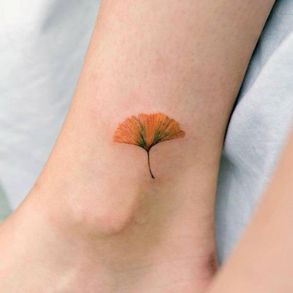 Ginkgo Leaf Tattoo: A Symbol of Resilience and Beauty