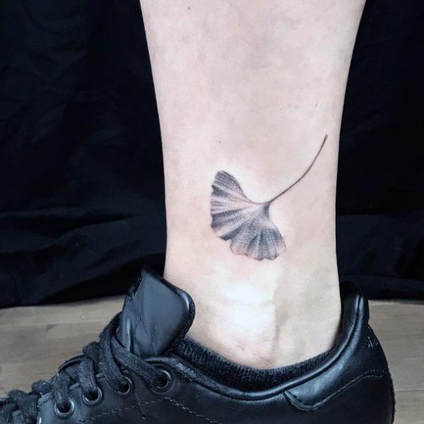 Ginkgo Leaf Tattoo: A Symbol of Resilience and Beauty