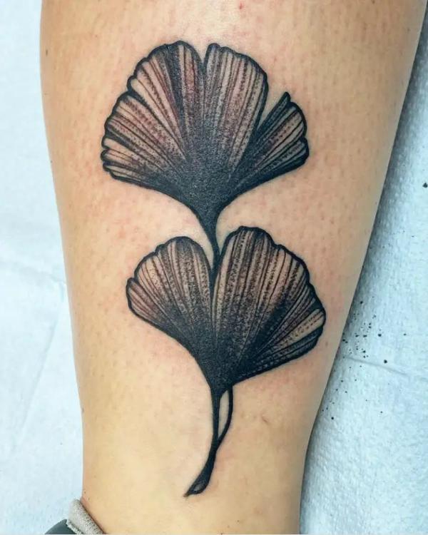 Ginkgo Leaf Tattoo: A Symbol of Resilience and Beauty