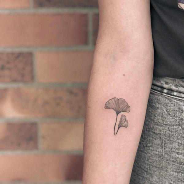 Ginkgo Leaf Tattoo: A Symbol of Resilience and Beauty