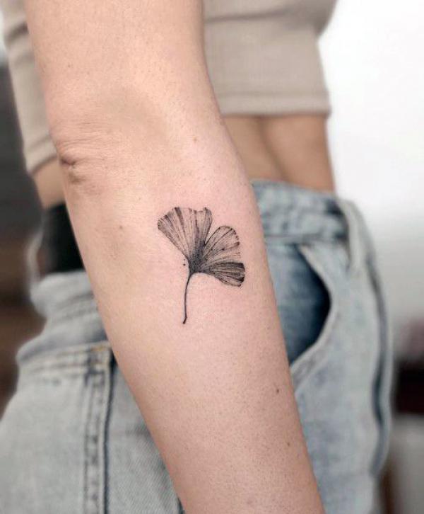 Ginkgo Leaf Tattoo: A Symbol of Resilience and Beauty