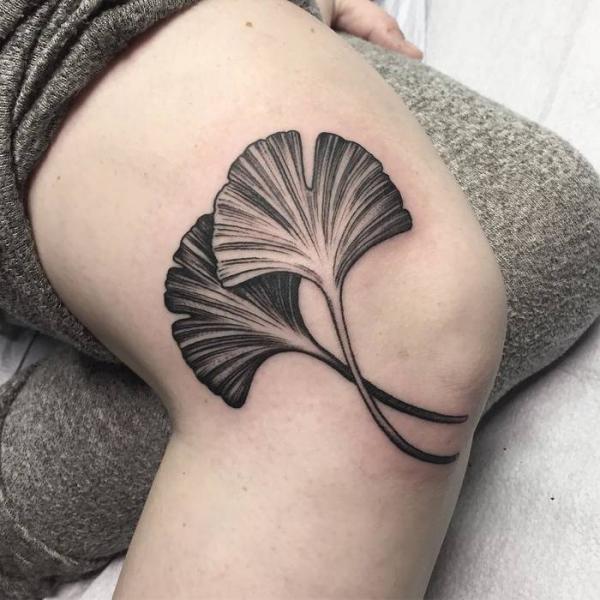 Ginkgo Leaf Tattoo: A Symbol of Resilience and Beauty