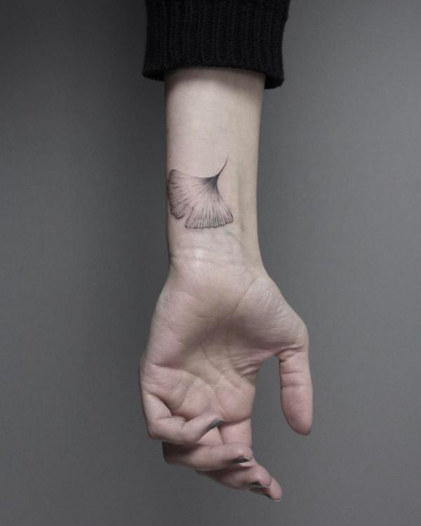 Ginkgo Leaf Tattoo: A Symbol of Resilience and Beauty