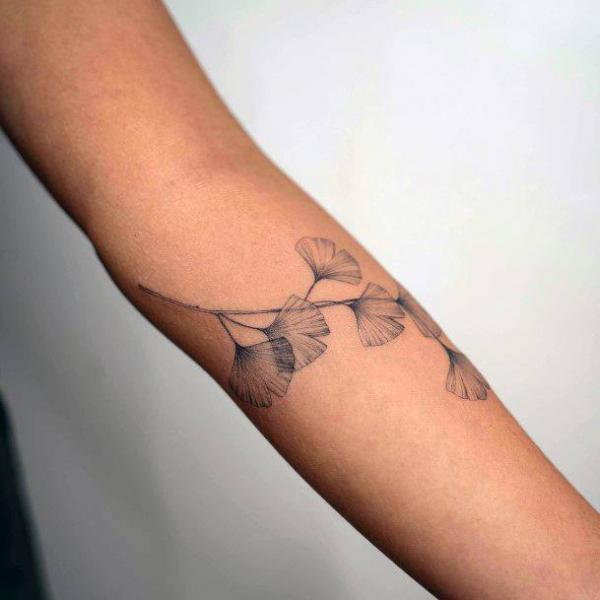 Ginkgo Leaf Tattoo: A Symbol of Resilience and Beauty