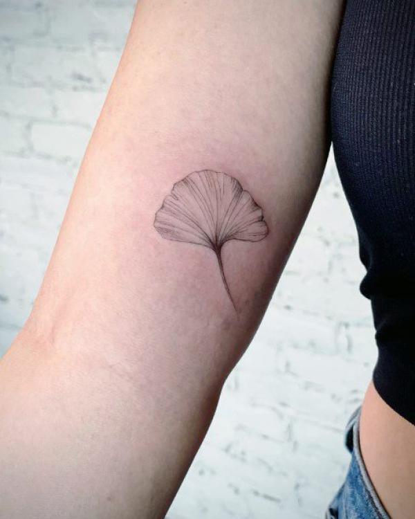 Ginkgo Leaf Tattoo: A Symbol of Resilience and Beauty
