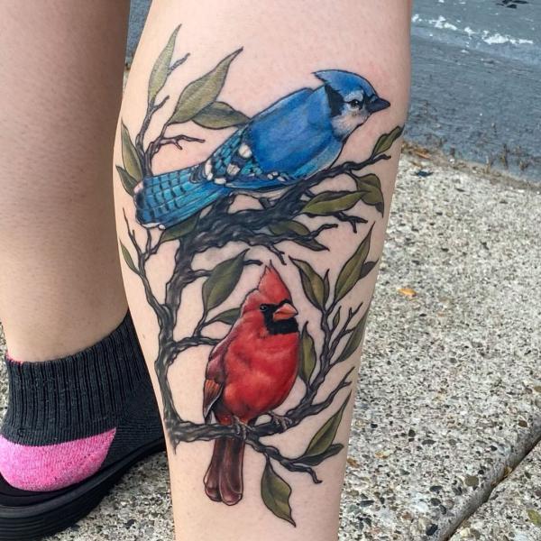 60 Blue Jay Tattoo Designs: A Flight Into Inked Elegance