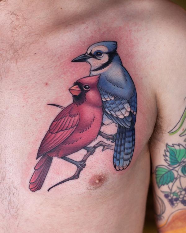 60 Blue Jay Tattoo Designs: A Flight Into Inked Elegance