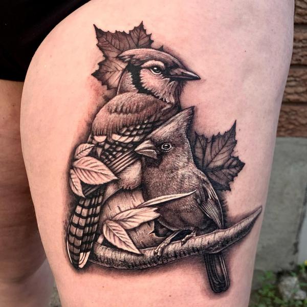 60 Blue Jay Tattoo Designs: A Flight Into Inked Elegance