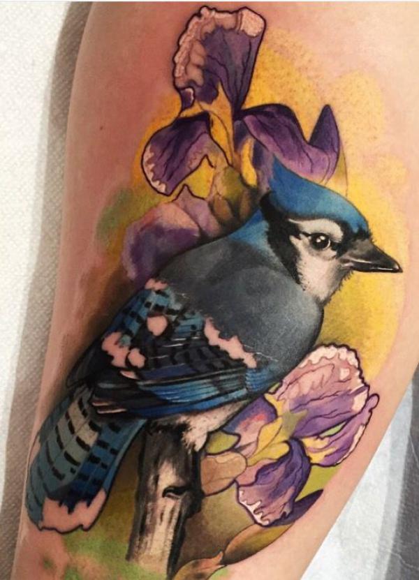 60 Blue Jay Tattoo Designs: A Flight Into Inked Elegance