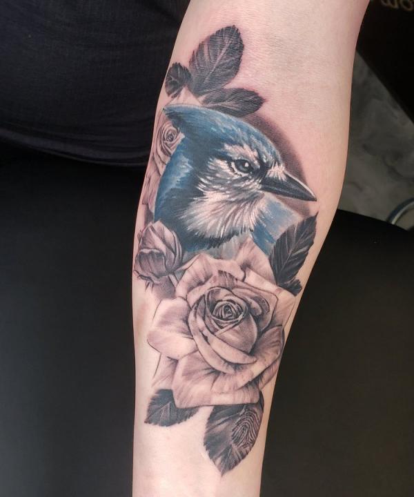 60 Blue Jay Tattoo Designs: A Flight Into Inked Elegance