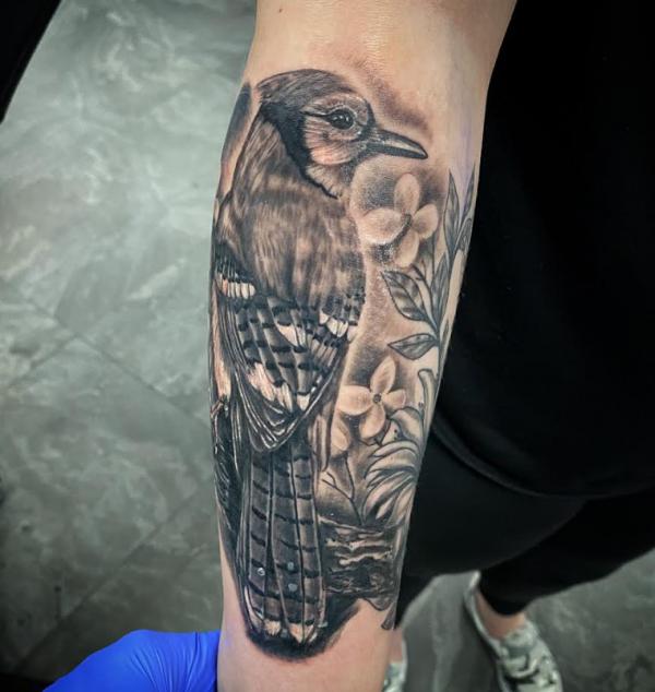 60 Blue Jay Tattoo Designs: A Flight Into Inked Elegance
