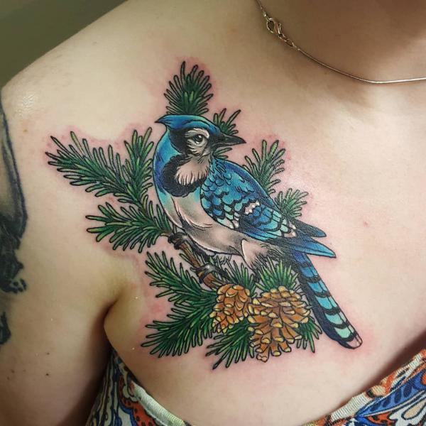 60 Blue Jay Tattoo Designs: A Flight Into Inked Elegance