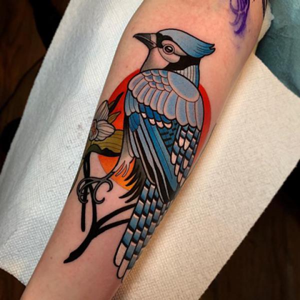 60 Blue Jay Tattoo Designs: A Flight Into Inked Elegance