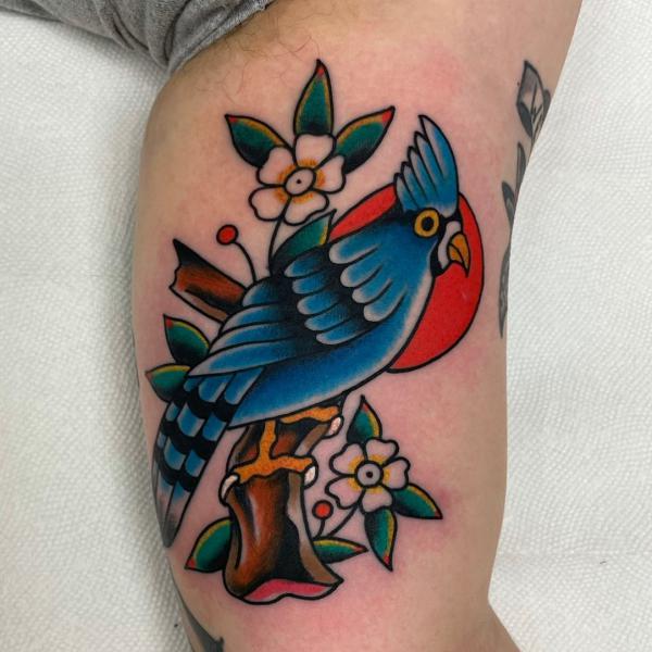 60 Blue Jay Tattoo Designs: A Flight Into Inked Elegance