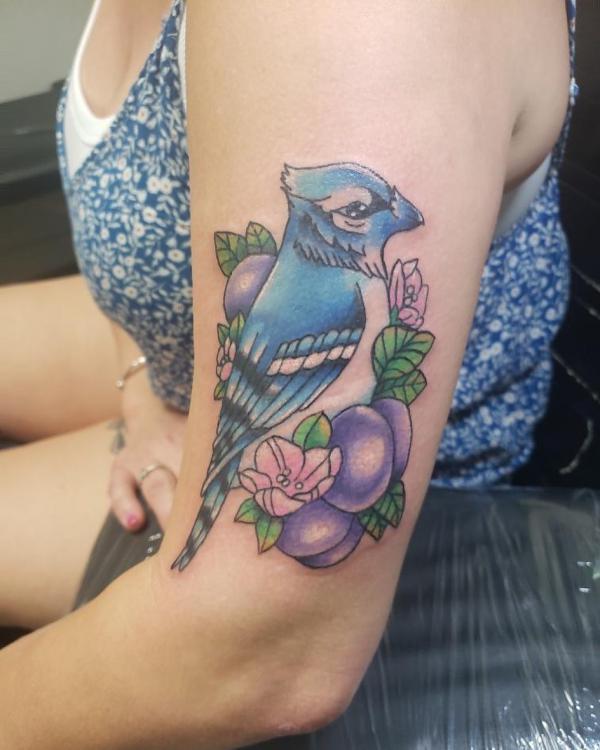60 Blue Jay Tattoo Designs: A Flight Into Inked Elegance