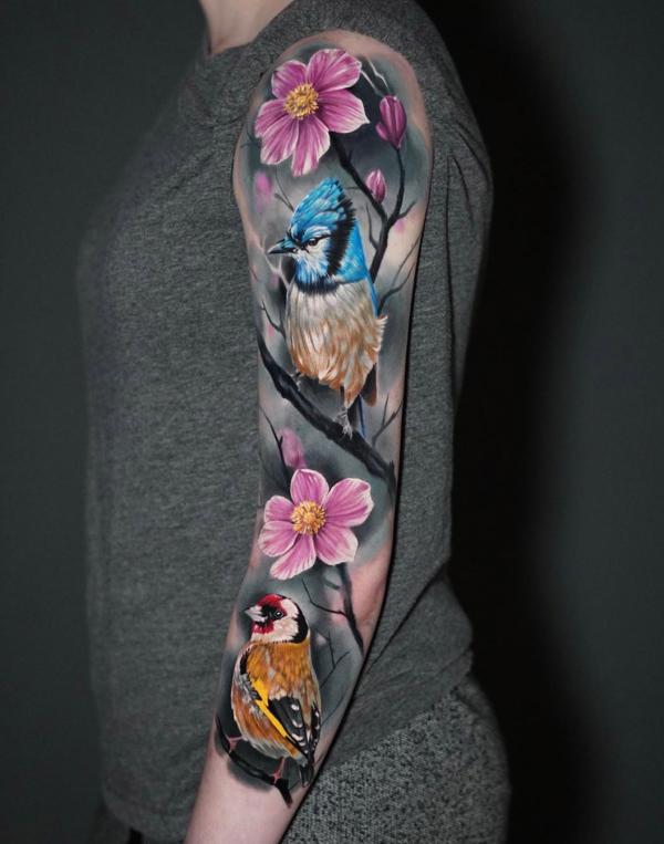 60 Blue Jay Tattoo Designs: A Flight Into Inked Elegance