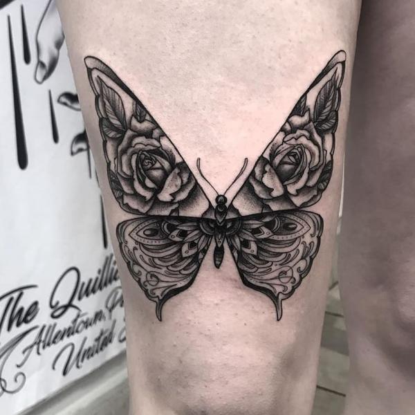 70 Above Knee Tattoo Designs for Your Inspiration