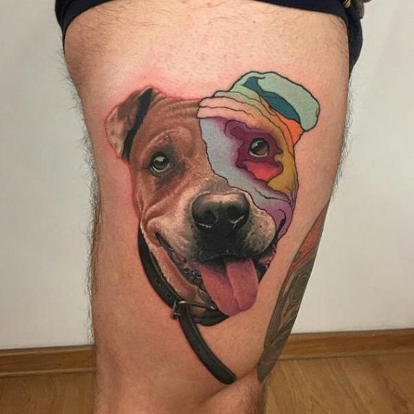 70 Above Knee Tattoo Designs for Your Inspiration