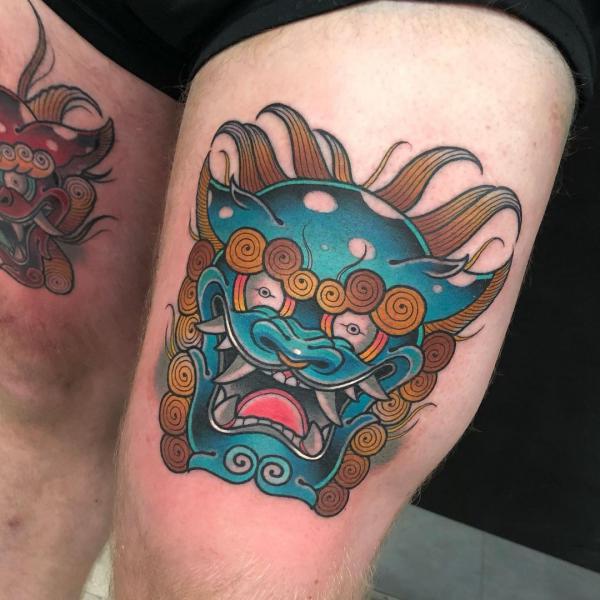 70 Above Knee Tattoo Designs for Your Inspiration