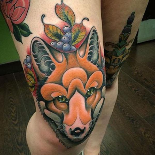 70 Above Knee Tattoo Designs for Your Inspiration
