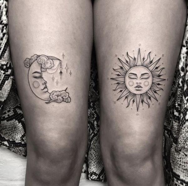 70 Above Knee Tattoo Designs for Your Inspiration
